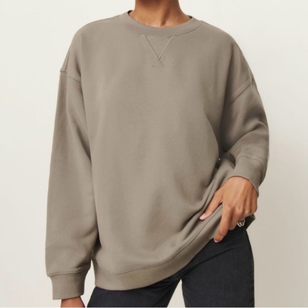 Reformation Drew Vintage Oversized Crewneck